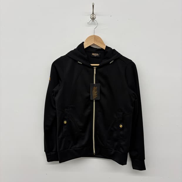 본더치 블랙 후드집업 여성 S