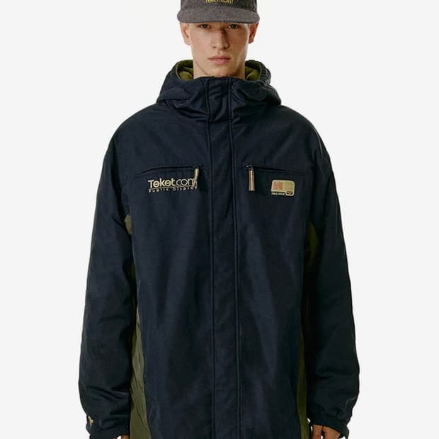 테켓 퍼블릭 디스플레이 벤치 자켓 네이비