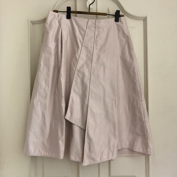 vintage pearl midi skirt