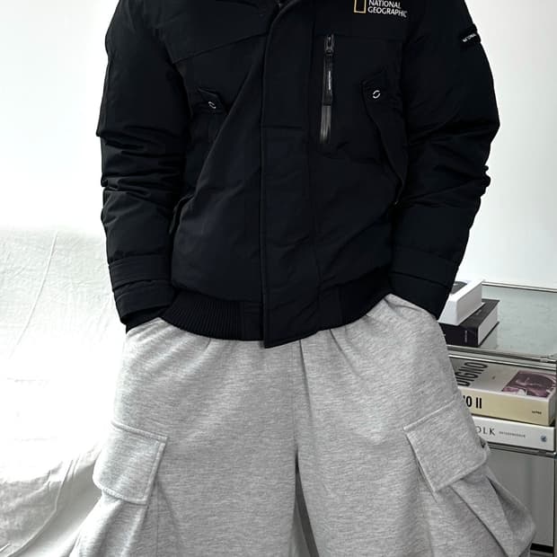 네셔널 지오그래픽 타루가 덕다운 패딩