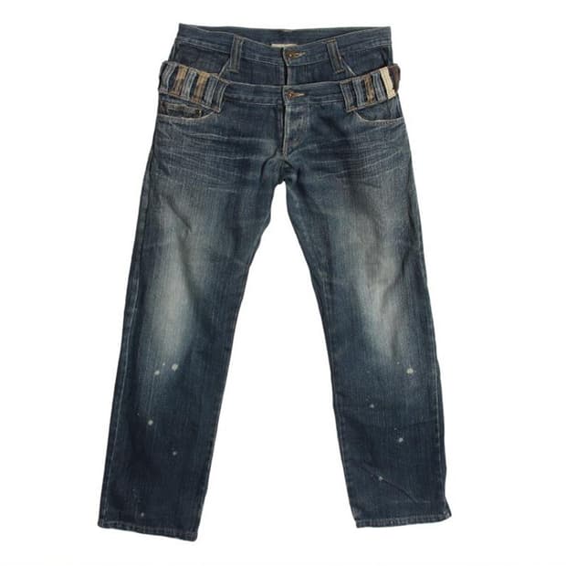 [32] CUORE INTERNAZIONALE 빈티지 데님 팬츠