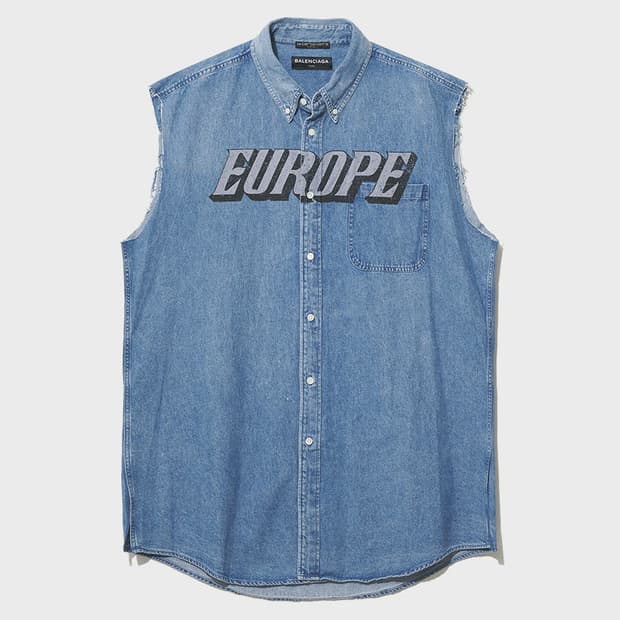 BALENCIAGA denim vest