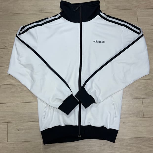 아디다스 져지 트랙탑 화이트