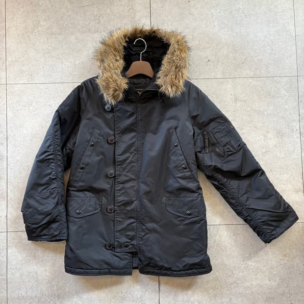 알파 인더스트리 N3B 퍼 후드 파카