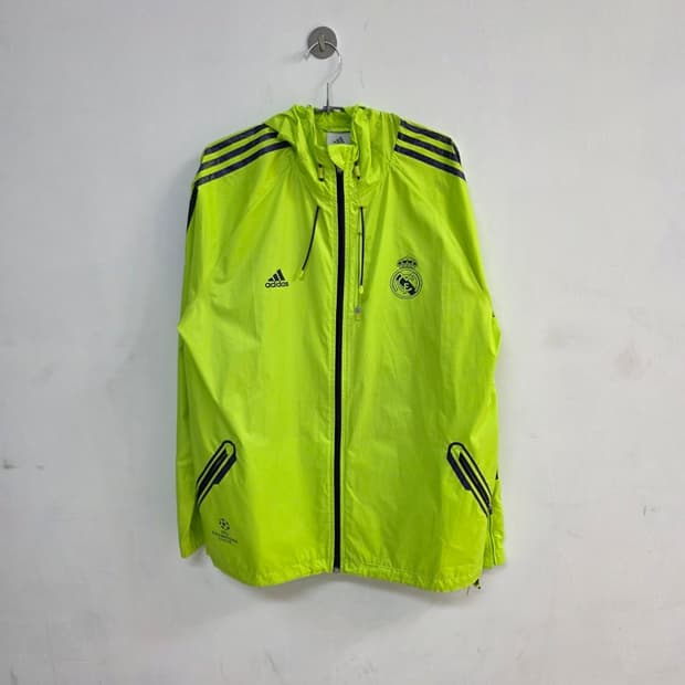 아디다스 레알마드리드 트레이닝탑 바람막이