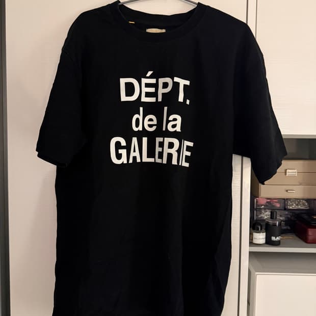 갤러리 디파트먼트 로고 반팔 사이즈2 블랙