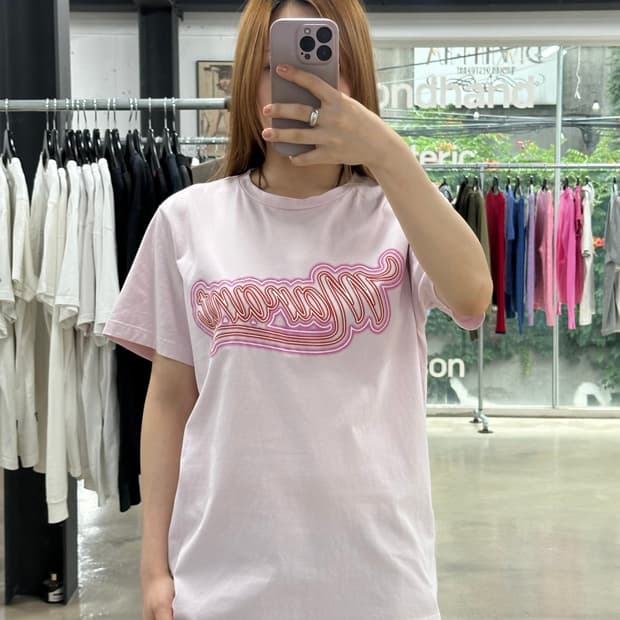 이자벨마랑 레터링 Zoaf 반팔티