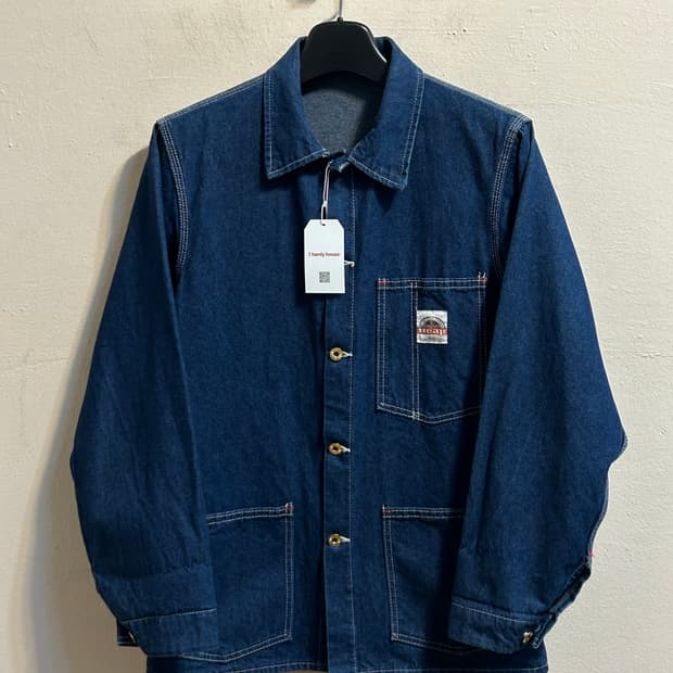 HEAP 유니온 메이드 데님 워크 자켓 