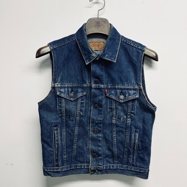 리바이스 (Levi's) 블루 데님 베스트 (S)