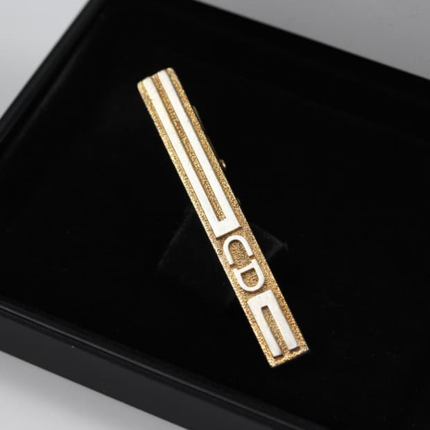 디올 B+등급 5cm 남자 명품 넥타이핀 빈티지