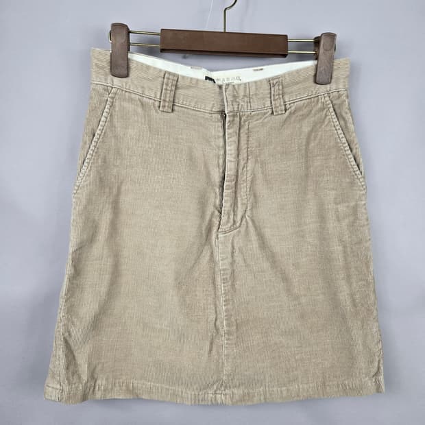 [무료배송]GAP 갭 28 여성 골덴 코듀로이 미니 스커트 치마