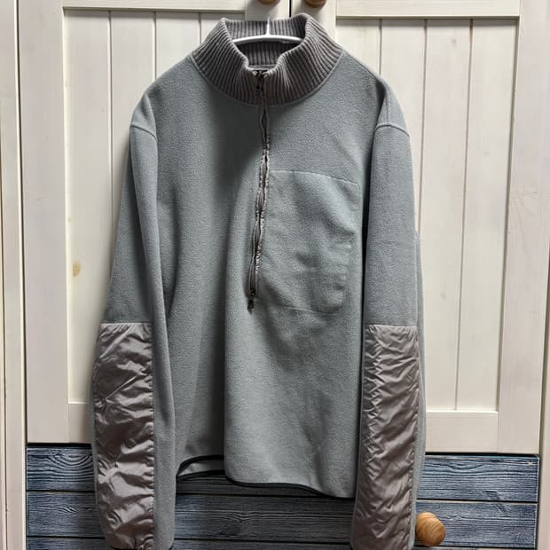 prada sports 프라다 스포츠 하프집 플리스 L 라지 사이즈