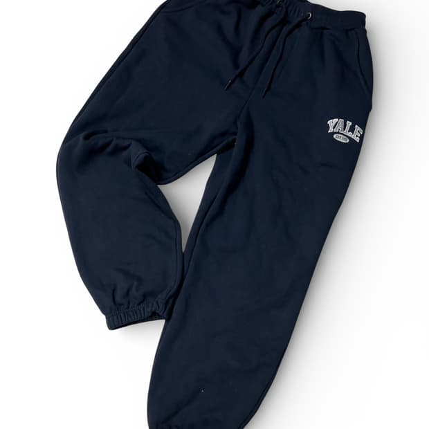 예일 YALE 네이비 트레이닝 조거 팬츠 XL