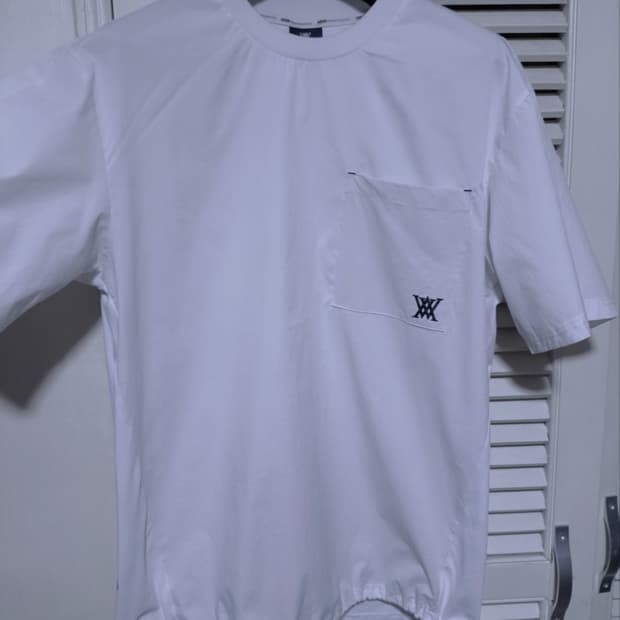 L 어뉴 크루넥 반팔티셔츠