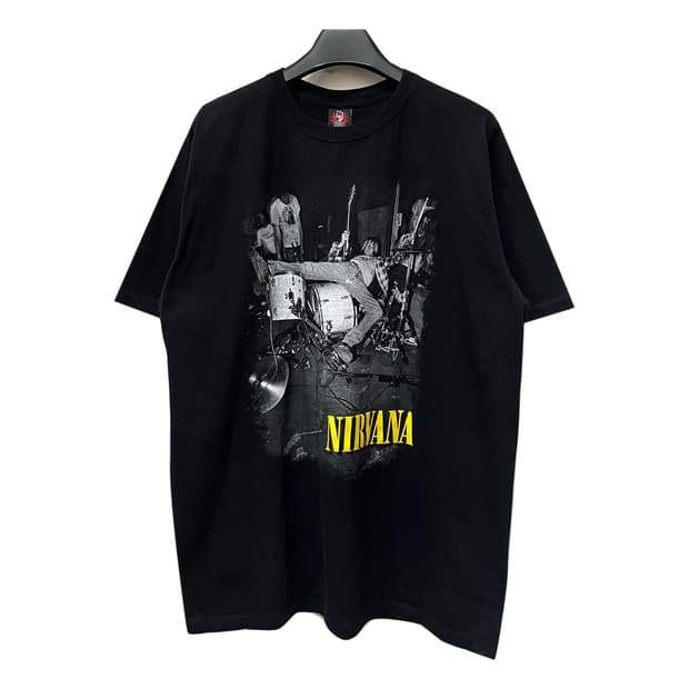 Rock Yeah 90s 너바나 커트 코베인 락밴드 반팔티 2XL
