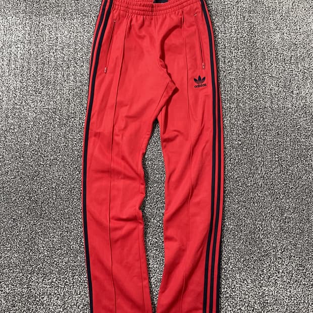 빈티지9. 아디다스 오리지널스 유로파 레드 트랙팬츠 져지