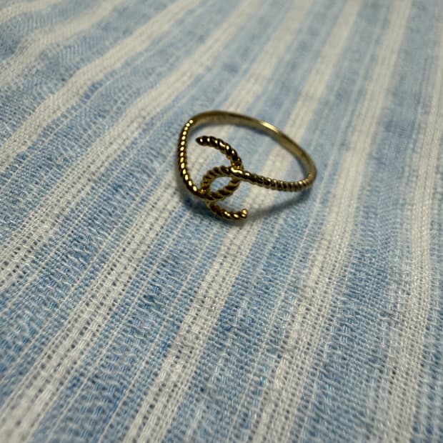 실버925 반지 (약 9호)