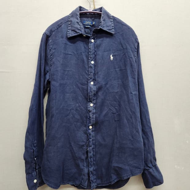 폴로랄프로렌 로고 린넨 셔츠 XS(M)