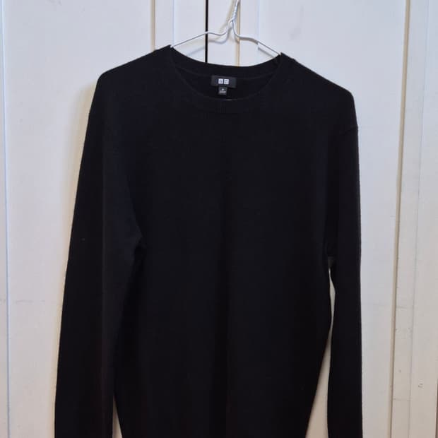 유니클로 캐시미어 니트