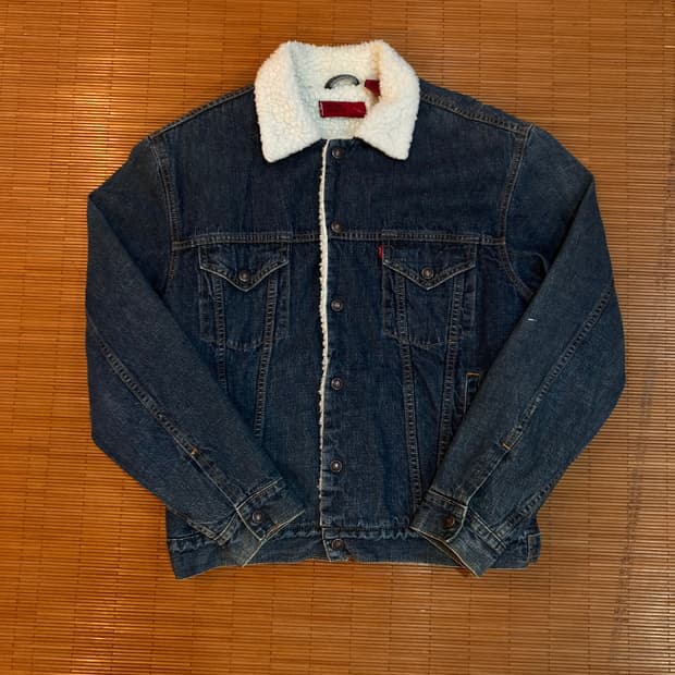 리바이스 셰르파 데님자켓