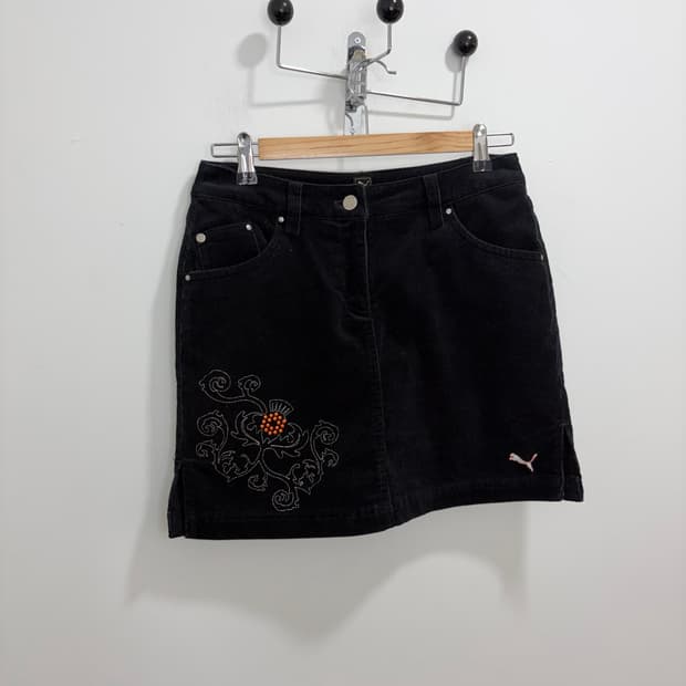 푸마 골덴 y2k 스커트 치마