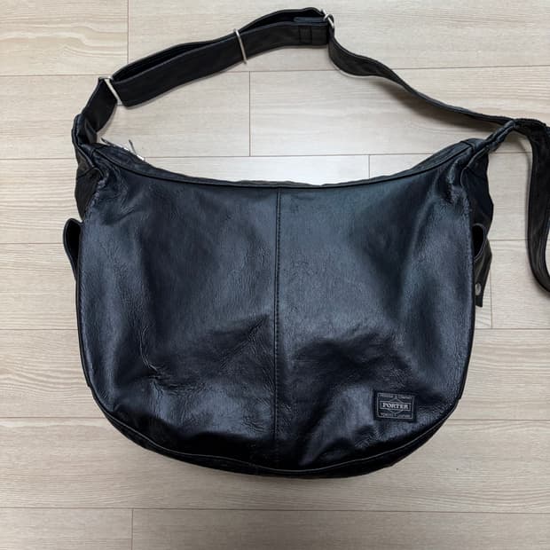 요시다포터 프리스타일 크로스백 블랙 L (707-07173)