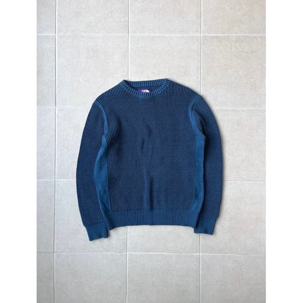 노스페이스 퍼플라벨 니트