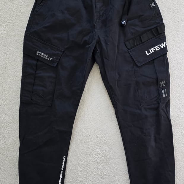라이프워크 남성 카고조거팬츠.  
싸이즈 28~30