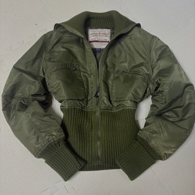 (유일매물) 아베크롬비 항공점퍼 