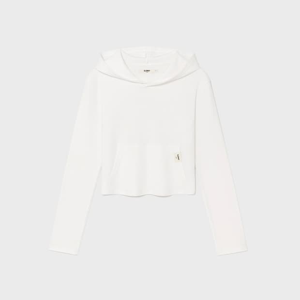 글로니 G COMFORT HOODIE WHITE 