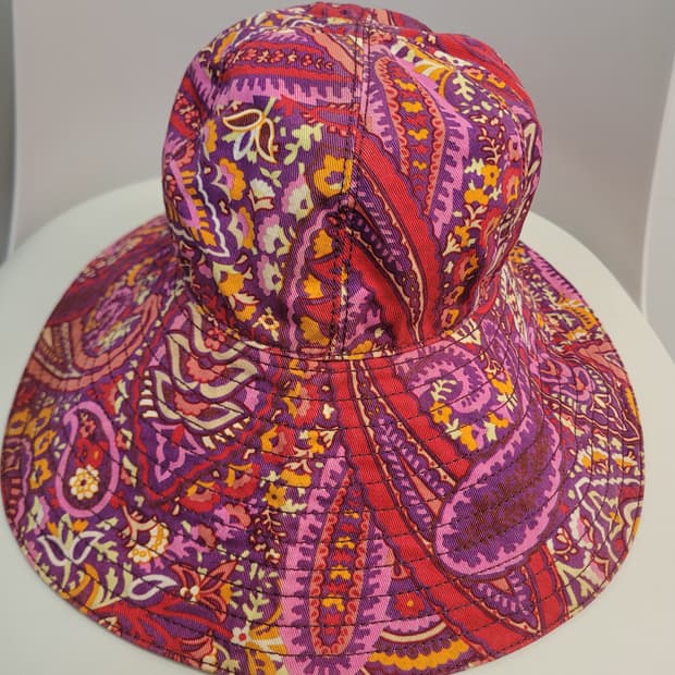 에트로(ETRO) 정품 페이즐리 코튼 버킷햇 벙거지 모자 57사이즈