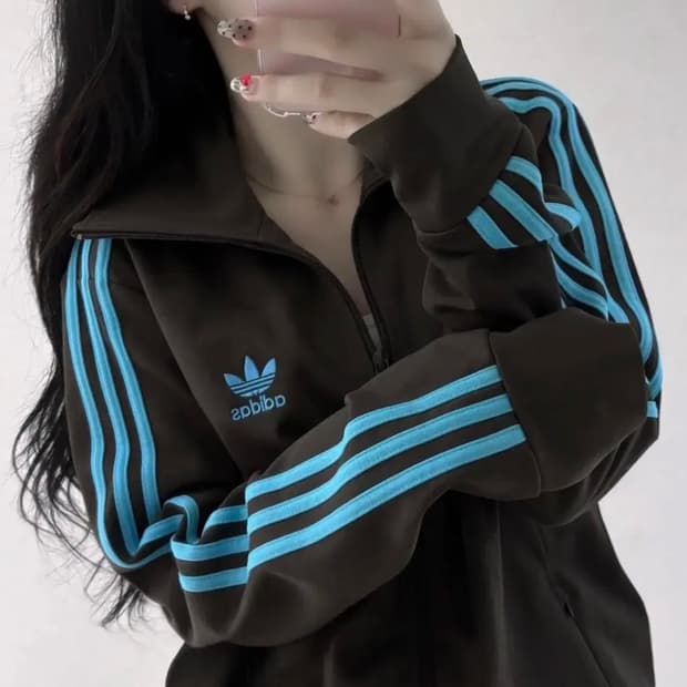 아디다스 유로파 브라운 져지 민트초코 대대장