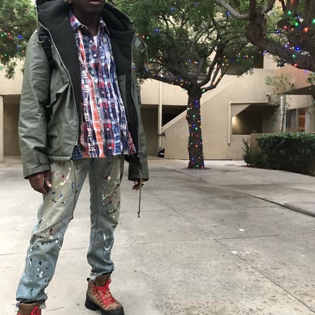 니들스 아카이브 초기 리메이크 리본 셔츠