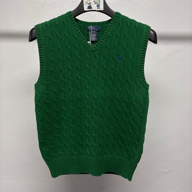 폴로 랄프로렌 브이넥 니트 베스트 1
