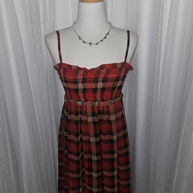 lodispotto 캐캐체 아무 체리 토마토 드레스