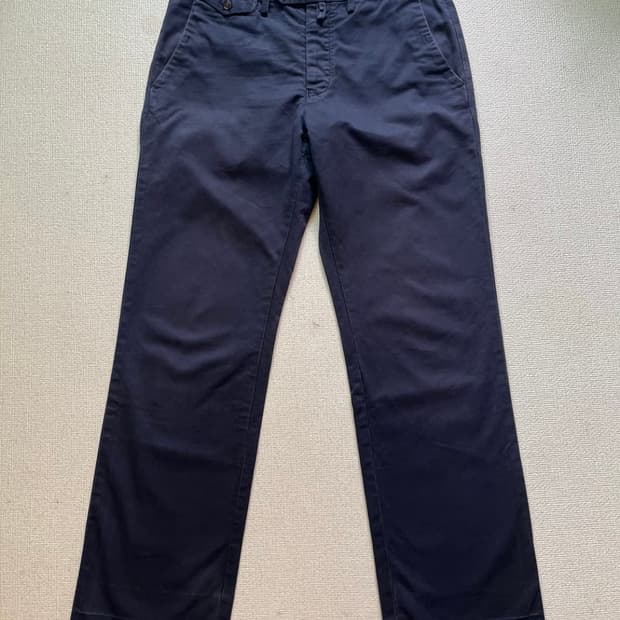 A VONTADE CINCH BACK 코튼 치노 팬츠