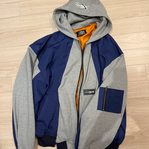 [2] Csc 씨비전 바이 씨에스씨 리메이크 후디드 블루종 블루