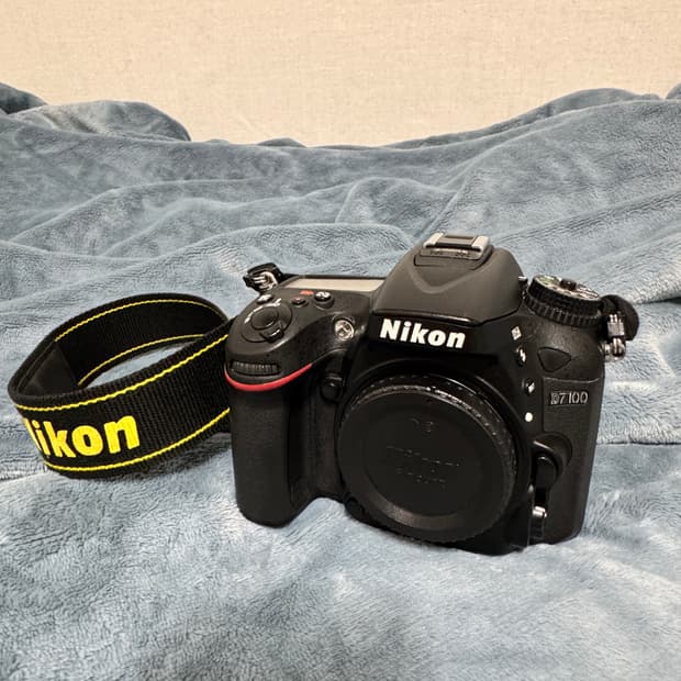 니콘 D7100 DSLR 카메라 + 렌즈 3개