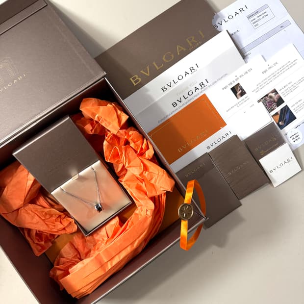 [정품/당일출고]불가리 세이브더칠드런 목걸이