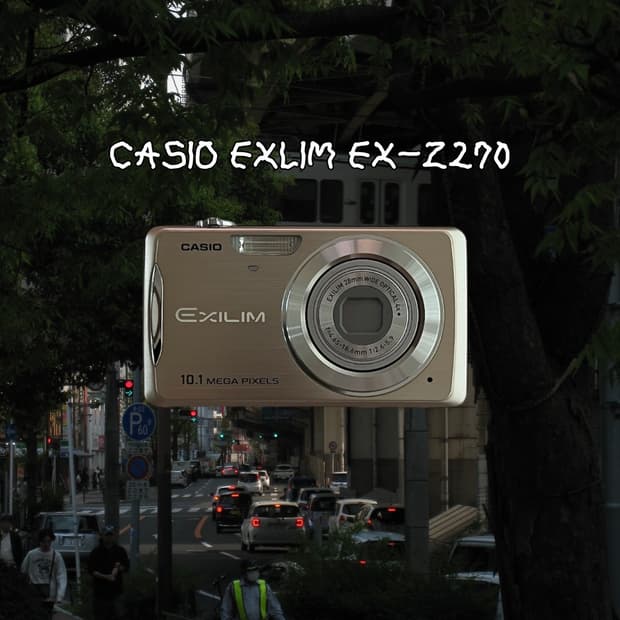 카시오 엑슬림 EX-Z270 빈티지디카 디지털카메라