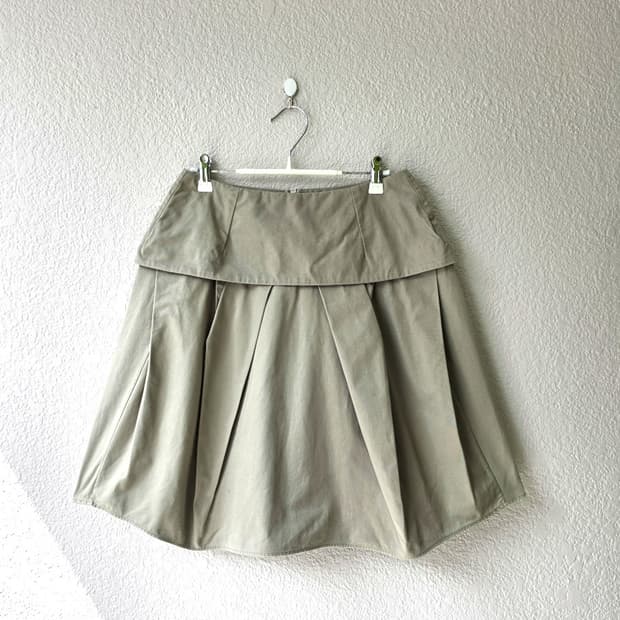 00s 마르니 벌룬 플리츠스커트