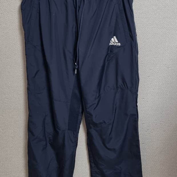 실측 L (100) 아디다스 네이비 트레이닝 우븐팬츠