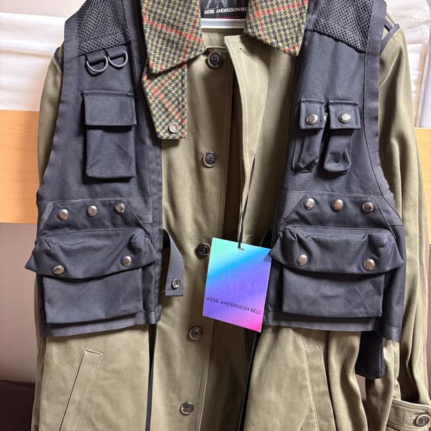 자라 x 앤더슨벨 콜라보 트렌치 코트 s~m (원가 38.5만원)