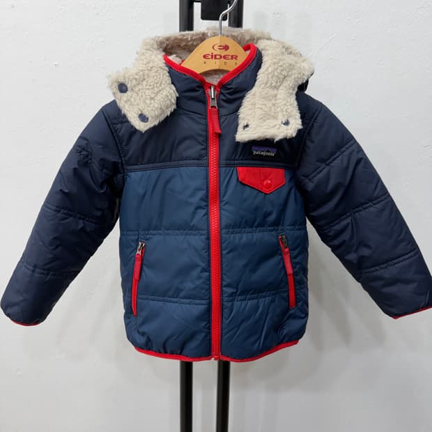 정품) 파타고니아 키즈 뽀글이 퀼팅 패딩 3T
