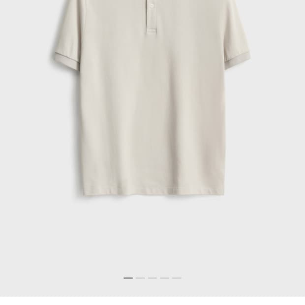 포터리 피케 폴로 반팔 셔츠