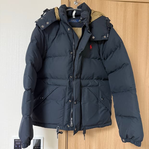 폴로 컨버터블 패딩 블랙 