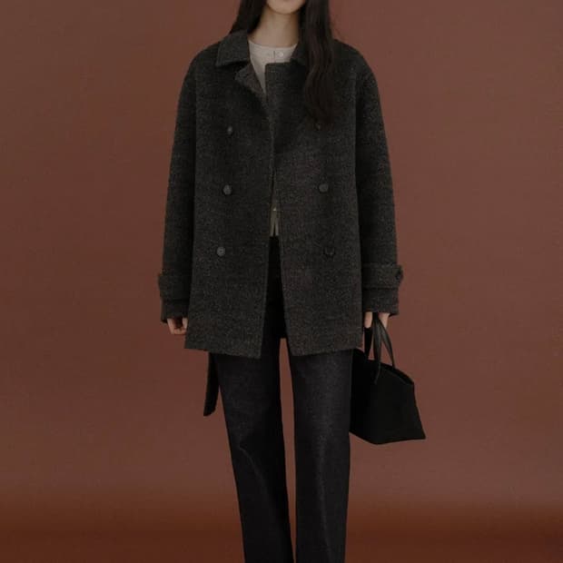 베뉴엣 BENUET 밀라노 코트 차콜