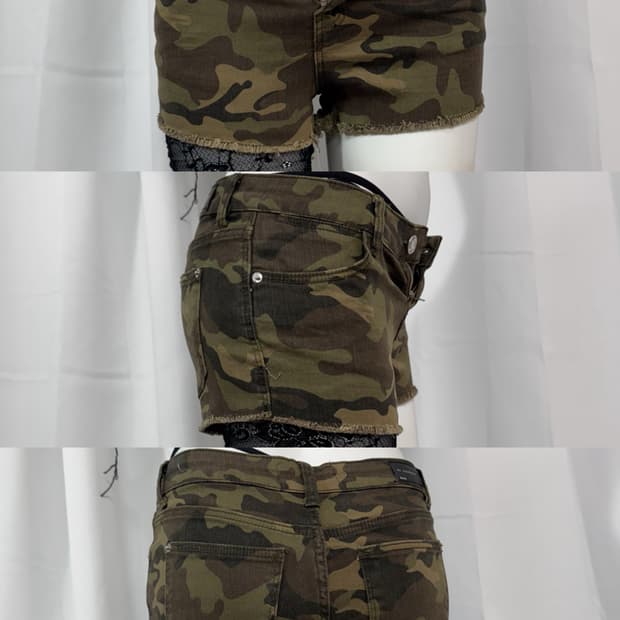 military short pants