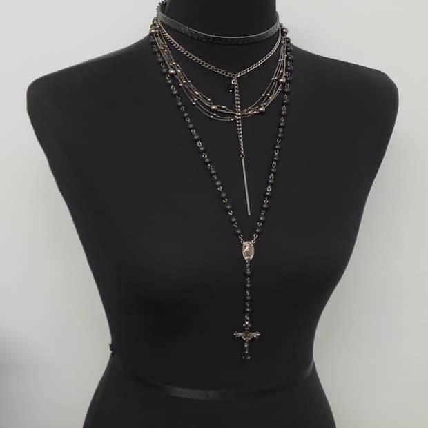 rosario necklace set