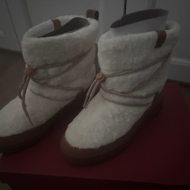 새것 푸마 시어링 부츠 털부츠 가죽부츠 방한부츠 230(235 추천)